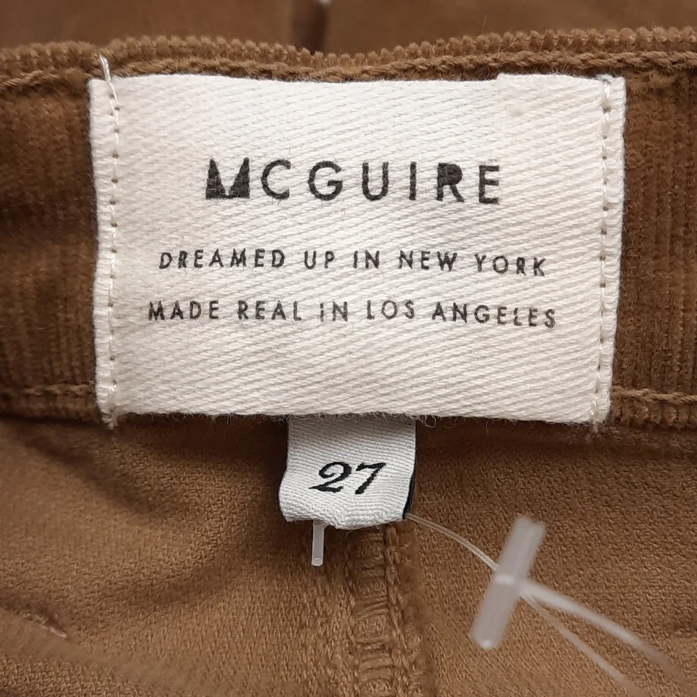 McGuire Denim Brown Courderoy Skirt